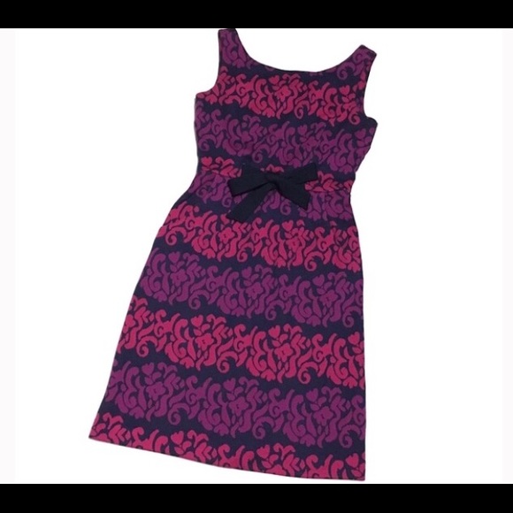 Lilly Pulitzer XS sheath dress with bow - Picture 2 of 6